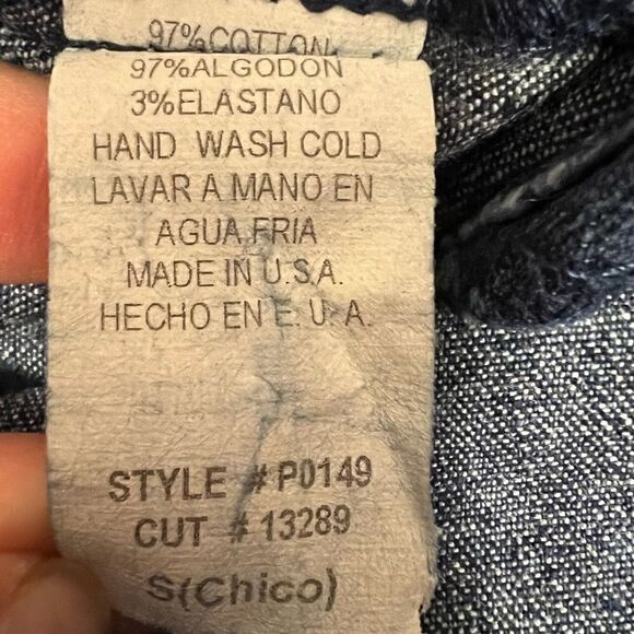 NWOT vintage y2k forever 21 flare jeans goldtone grommet accents sz S stretchy - Picture 7 of 12